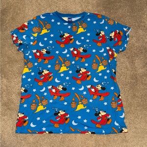 Blue Mickey Mouse Fantasia T-Shirt